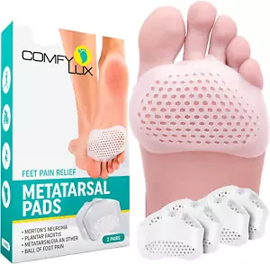 Metatarsal Pads for Women - Ball of Foot Cushions, Pain Relief, Unisex - Picture 1 of 12