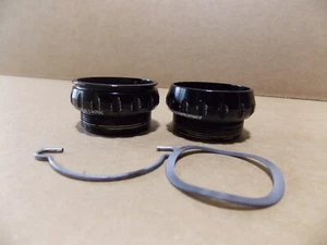 Campagnolo Super Record 70mm Italian Ultra Torque Bottom Bracket Cups rwp52 - Picture 1 of 2