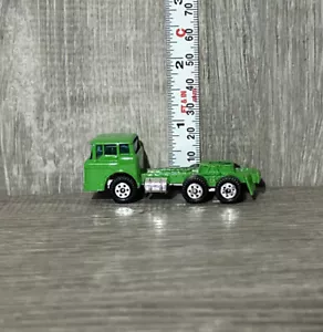 VINTAGE YATMING SEMI CAB GREEN 1:64 DIECAST 2-5/8" TRUCK MADE HONG KONG - Picture 1 of 6