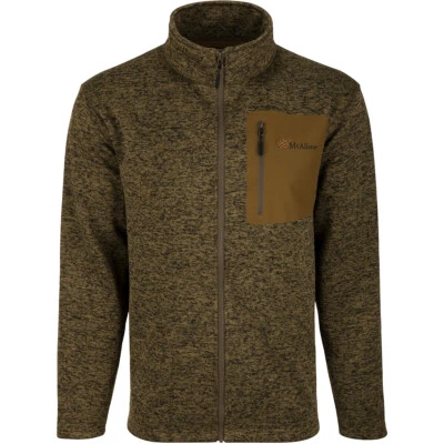 Drake Waterfowl McAlister Full Zip Sweater Fleece Jacket - Image 1 of 2