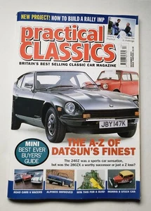 Practical Classics Dec 2001 British Car Magazine Datsun 280ZX Alpine Morris 8 - Imagen 1 de 3