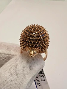 Ring Sterlingsilber 925 Damen Echtschmuck Zirkonia Vergoldet Neu Eliteschmuck - Bild 1 von 3