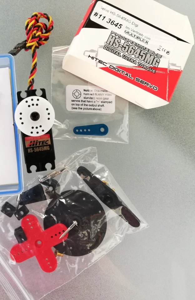 Neu Multiplex Servo HS-5645MG Digi 113645 ultra torque kraftvolles Servo -143- - Bild 1 von 4