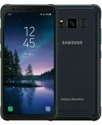 Samsung Galaxy S8 Active SM-G892A 64GB ATT Unlocked Smartphone VERY GOOD Grey A+ - Image 1 of 2