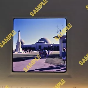 Vintage 35mm Slide - CALIFORNIA 1973 Los Angeles Griffith Observatory CA - Picture 1 of 1