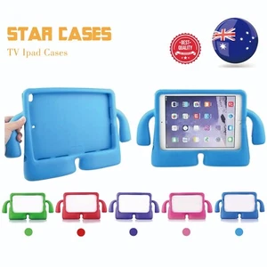 iPad 789 10th A16 Mini Air456 Pro11 2024 Kids Heavy Duty Shockproof Case Handle - Picture 1 of 10