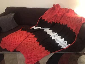 Cleveland Football Blanket - Picture 1 of 5