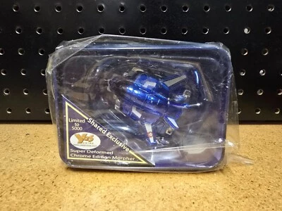 Max Sterling VF-1J  Blue Chrome Super Deform Morpher Limited Robotech Toynami - Image 1 of 2