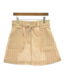 SAMSOE&SAMSOE Mini Skirts OrangexPurplexIvory(Stripe Pattern) S 2200618600212 - Picture 1 of 6