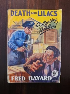 Death of Lilacs A Mystery Thriller By Fred Bayard, Modern Publishing Co 1950's - Picture 1 of 10