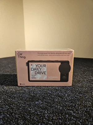 NUEVO SELLADO Spotify Car Thing Your Daily Drive Modelo YX5H6679 Descontinuado Nuevo en Caja Foto 1 de 4