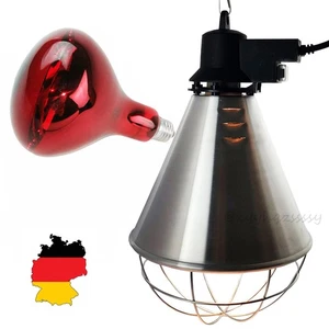250W Rotlichtlampe Infrarotlampe Wärmelampe Heizlampe Wärmestrahler Ferkellampe. - Bild 1 von 10
