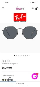 Vintage Ray-Ban Rb8165 Titanium Polarised Aviator Sunglasses Brand New ✅ - Picture 1 of 7