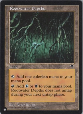 MTG Normal Rootwater Depths U The List Reprints  NM - Image 1 of 2