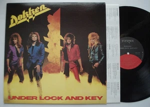 DOKKEN Under Lock and Key EX ELEKTRA original '85 vinyl LP w/inner masterdisk RL - Imagen 1 de 4