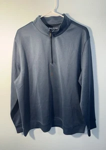 HICKEY FREEMAN Herren Sweatshirt Pullover gestreift Quarter Zip blau Gr. XL - Bild 1 von 6