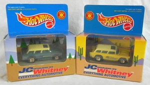 2 Hot Wheels "Classic Nomad", amarillo turquesa, serie JC Whitney 1999, RRs, nuevo en caja - Imagen 1 de 6