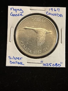 1967 Kanada Silber Dollar zirkuliert "1025080" Canadian $1 Goose - Bild 1 von 24