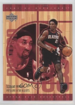 2001-02 Upper Deck Hardcourt Scottie Pippen #68 HOF - Image 1 of 2