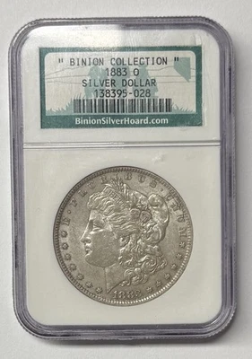 Dólar Morgan de Plata Binion 1883O - Certificado NGC - Colección Binion Foto 1 de 3