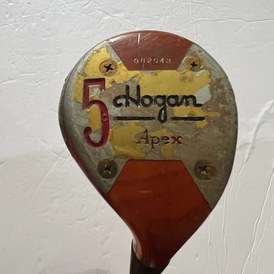 Hogan Apex Driver 5 Madera Caqui Cabeza Apex 4 Acero Ejes Originales Empuñaduras Derecha Foto 1 de 4