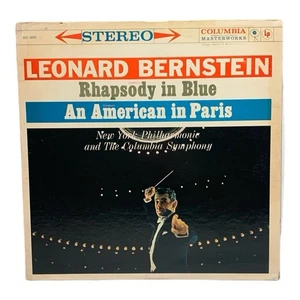 Gershwin Bernstein Rhapsody In Blue An American In Paris LP Columbia MS6091 - Imagen 1 de 2
