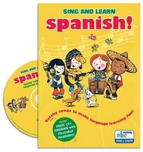 Spanish - Sing & Learn Book/CD: Catchy Songs to Make Language Learning Fun by St - Picture 1 of 1