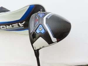 Used LH Cobra Aerojet LS 9.0* Driver Atmos Blue 6s Stiff Flex Shaft +HC** - Picture 1 of 7