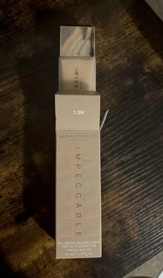 Anastasia Beverly Hills Impeccable Blurring Second-Skin Matte Foundation 1.5N - Image 1 of 4