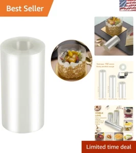 4 x 394 Inch Acetate Sheets Rolls for Perfect Cake Edge Decoration - Food Safe - Picture 1 of 8