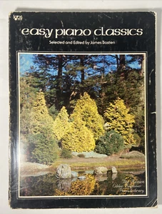 Easy Piano Classics by James Bastien Vintage Sheet Music Book - Picture 1 of 4