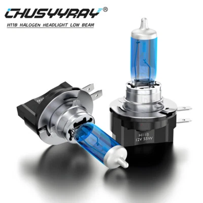 2pcs H11B Halogen Headlight White For Kia Sedona 2007 2008 2009 2010 2011-2014 - Image 1 of 4