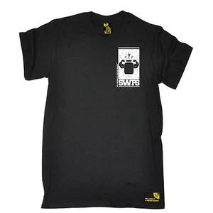 Protein Flexing White Breast T-SHIRT Body Building Gym Training birthday gift - Picture 1 of 9
