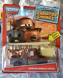 Disney Pixar Cars 2020 Bienvenido a Radiator Springs SOPLANDO BURBUJAS MATERIAL NUEVO - Imagen 1 de 7
