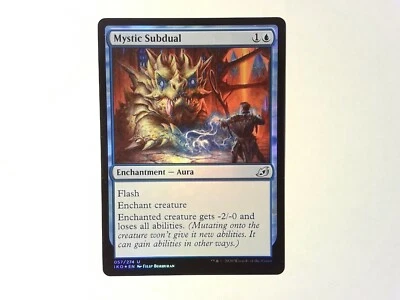 Foil Mystic Subdual	 Ikoria: Lair of Behemoths - Magic the Gathering - Blue - Image 1 of 2