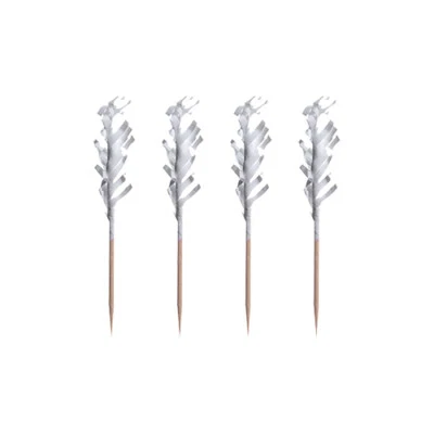 10000 Deko Picker 6,8 cm weiss "Frills" Party Spieße Cocktail Papstar - Bild 1 von 2
