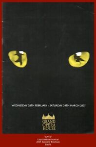 "CATS" -  Andrew Lloyd Webber Musical Souvenir Brochure 2007 - Grand Opera House
