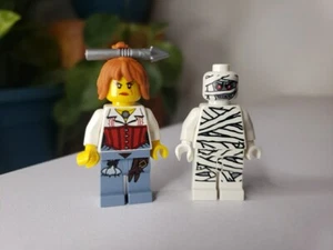 Genuine Lego Minifigures Monster Fighters Ann Lee & Mummy EUC Minifigs - Picture 1 of 4