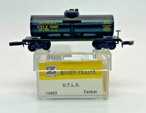 Spur Z Micro-Trains 14403 U.T.L.X. Tanker Güterwagen Originalkarton - Bild 1 von 8