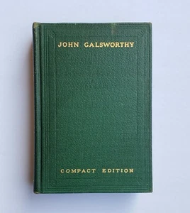 WOHNWAGEN ~ DIE ZUSAMMENGESTELLTEN GESCHICHTEN VON JOHN GALSWORTHY VINTAGE 1931 BUCH (BAND 3) - Bild 1 von 12