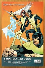 2007 Marvel Comics X-Men First Class Print Ad/Poster Kevin Nowlan Promo Art 00s