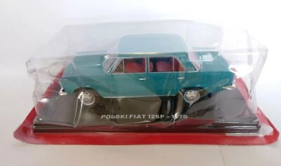 DIE CAST POLSKI FIAT 125P - 1970  SCALA 1/24 HACHETTE  - Immagine 1 di 3