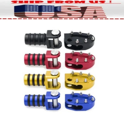 Tacos traseros EE. UU. Pedal de freno Palanca de cambio Puntera Clavija para SUZUKI DRZ 400S/400E DRZ400SM Foto 1 de 4