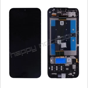 DISPLAY SAMSUNG ORIGINALE A145P A145R NERO A14 4G 2023 TOUCH LCD SCHERMO - Picture 1 of 1