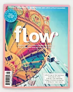Flow Magazine Issue #16 Happiness Enjoying Art World of Coloring Flow Extras NEW - Picture 1 of 11