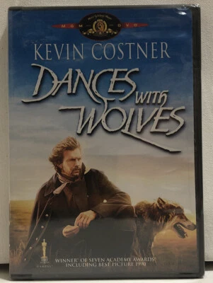 Dances with Wolves (DVD, 1990, Full Frame) Kevin Costner, Mary McDonnell NEW - Image 1 of 2