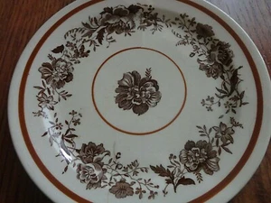 Taylor Smith and Taylor 6.5" bread desert plate dish floral collector - Picture 1 of 2