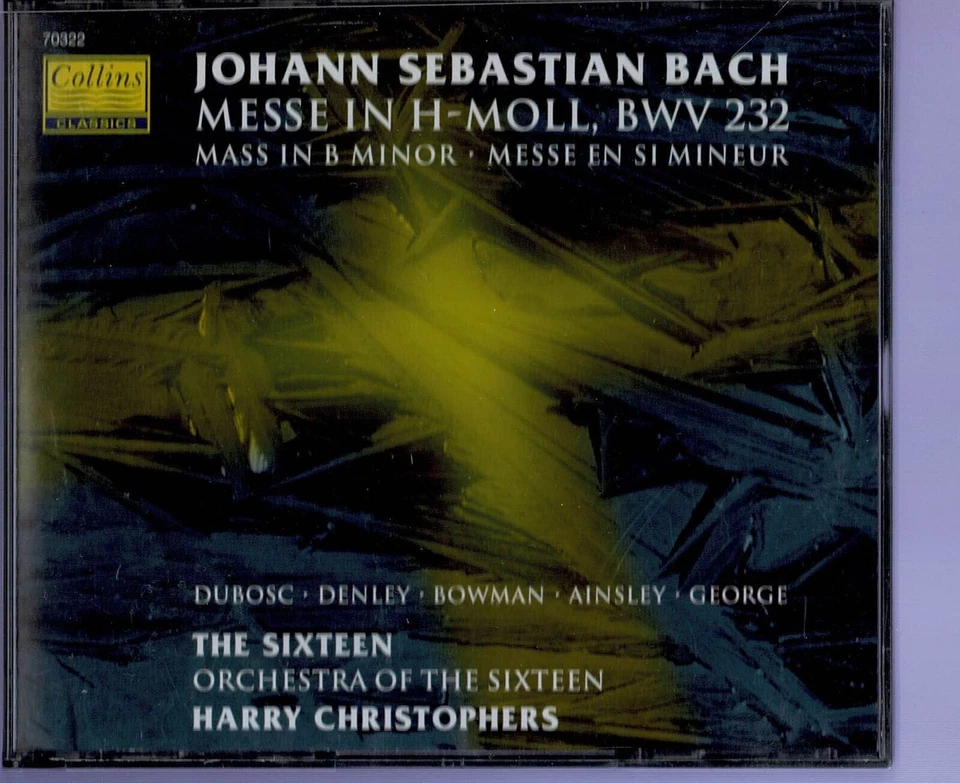 Bach - Mass in B minor BWV 232 (2CDS) - The Sixteen / Harry Christophers - image 1 of 2