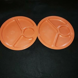Vintage Gits Ware 1950s/1960s Plastic Camping/Picnic Plates/Kids Clean&Sanitized - Picture 1 of 7