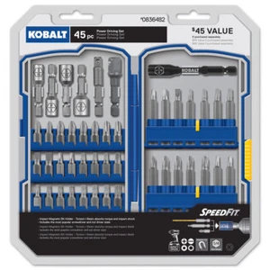 Kobalt 45-Pack Screwdriver Bit Set $45 value - Picture 1 of 1